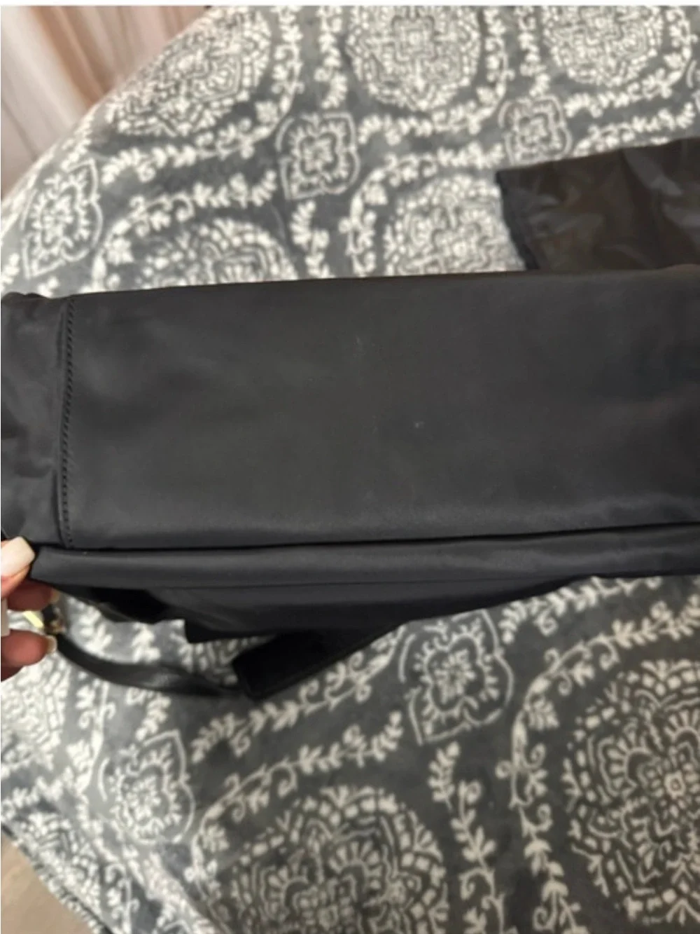 Tory Burch Black Nylon Crossbody Baby Bag